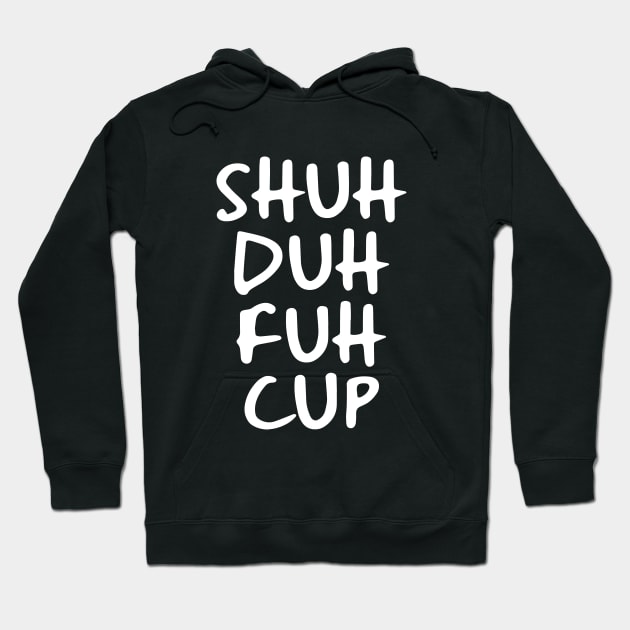 Shuh Duh Fuh Cup Hipter 70s Hoodie by huepham613